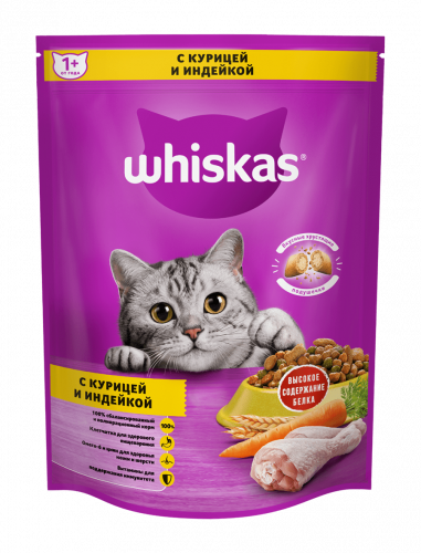 Вискас кур утка инд под неж.паш 800 г