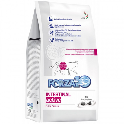 Forza 10 Cat Intestinal Active пищеварения 1,5кг
