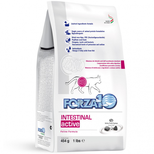 Forza 10 Cat Intestinal Active пищеварения 0,454кг