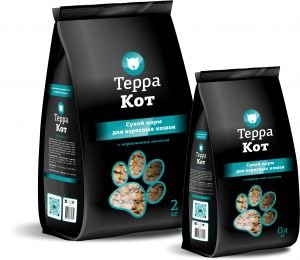 Терра Кот д кошек норвеж.лосось 2кг