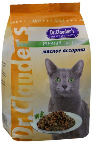 Д-р Клаудер сух. д к мясн.ассорти 400г