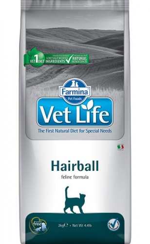 Фармина Vet Life Cat Hairball для вывед шерс. 400г