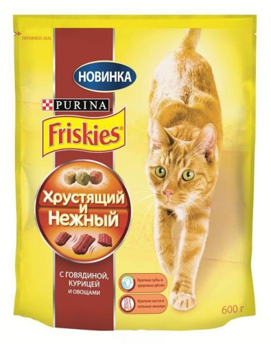ФРИСКИС д к сух. Говядина Курица 600г