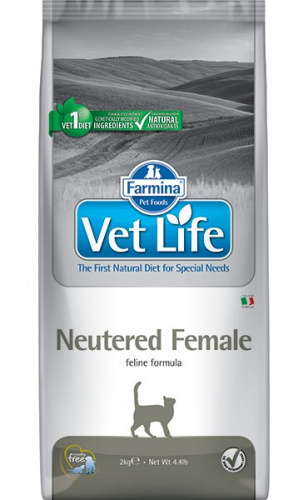 Фармина Vet Life Cat д стерилизованных кошек 2кг