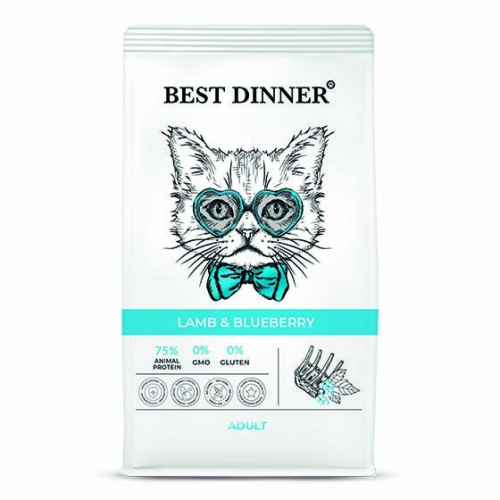 Best Dinner д к Sterilised Ягненок-ягоды 10кг