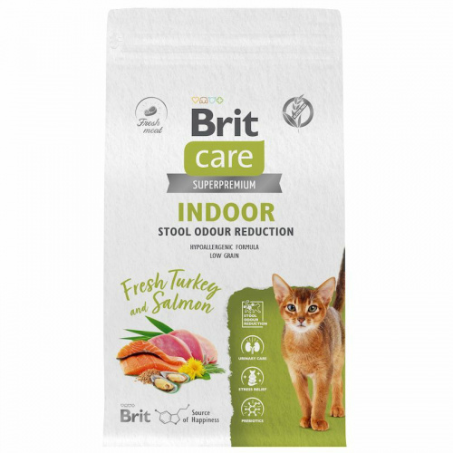 BRIT Care Cat Indoor д к живущих в квартирах 400г