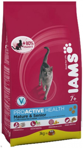 IAMS д к пожилых с океан. рыбой 300 г
