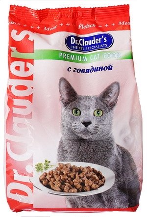 Д-р Клаудер сух. д к говяд. 400г