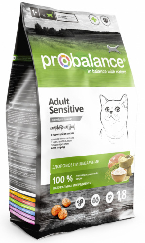 ProBalance сух д к c чувств. пищ. Sensitive 1,8кг