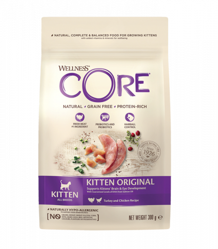 CORE сухой для котят Индейка 300г