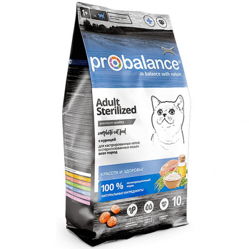 ProBalance сух д к cтер. и кастр. Sterilized 10кг