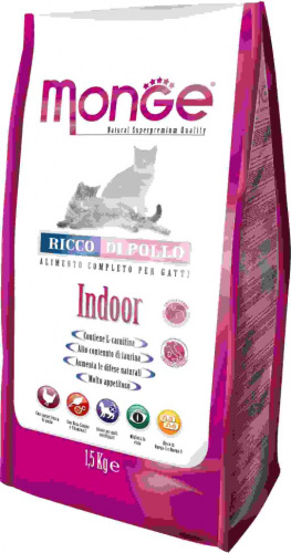 Monge Cat Indoor д к домашних 1,5кг