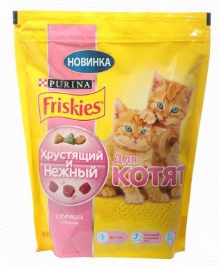 ФРИСКИС д котят сух. Курица 600г
