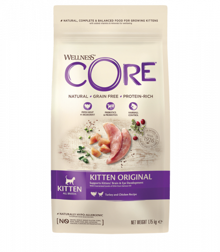 CORE сухой для котят Индейка 1,75кг