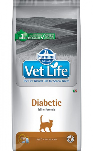 Фармина Vet Life Cat Diabetic сахарном диабет 400г