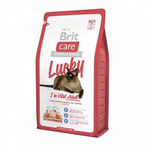 BRIT Care Lucky Vital Adult д взрослых кошек 400г