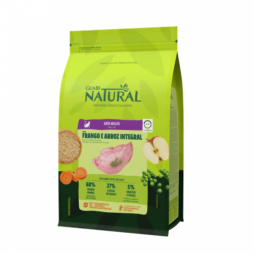 Guabi Natural Cat Цыпленок рис 1,5кг