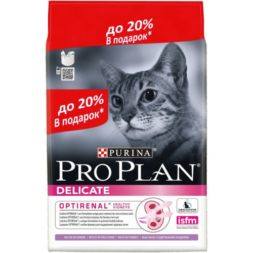 ПРО ПЛАН АКЦИЯ д кош сух.проб.пищ. инд 2,4кг+600г