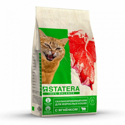 STATERA сухой д к Ягненок 1кг