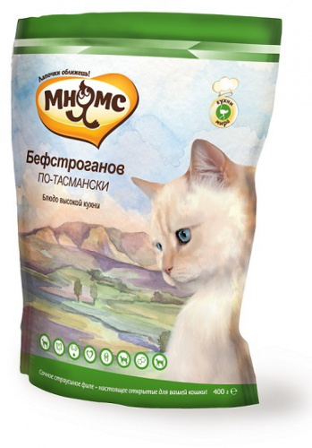 Мнямс АКЦИЯ д к Бефстроганов по-тамански 400г+пауч