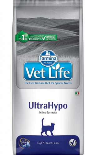 Фармина Vet Life Cat Ultra Hypo при аллергии 400г